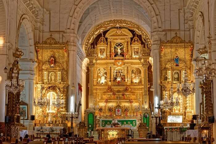 visit Holy Cross Shrine in goa