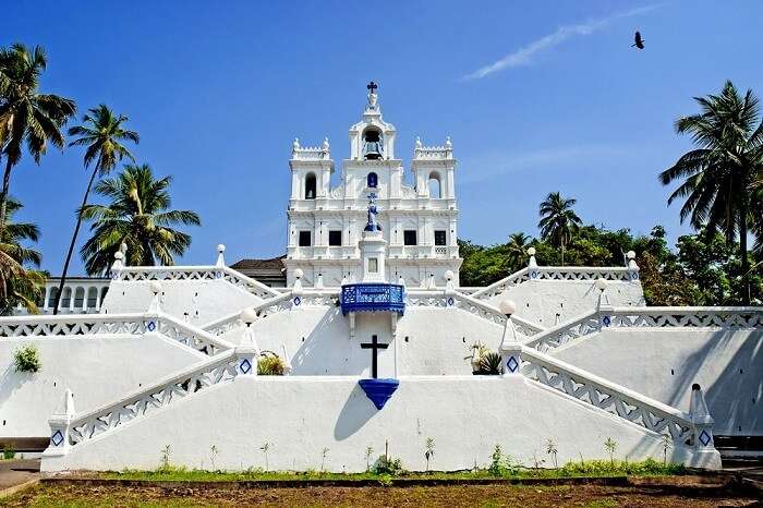 Our Lady of Immaculate Conception in one of the places to visit in Panjim for spiritual souls
