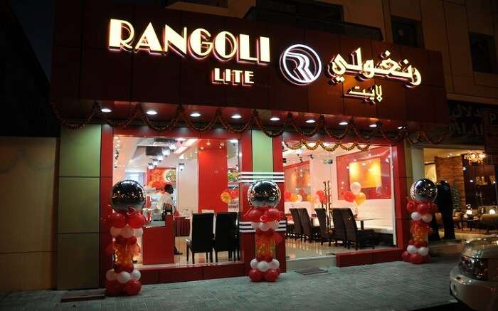 Rangoli Restaurant in Dubai 