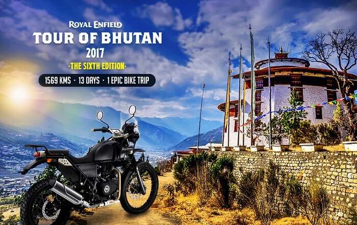 Royal Enfield India Tour Of Bhutan 2017