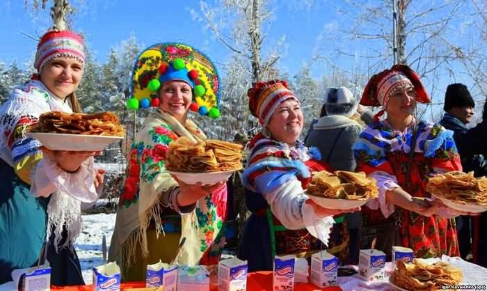 Festival on sale of food