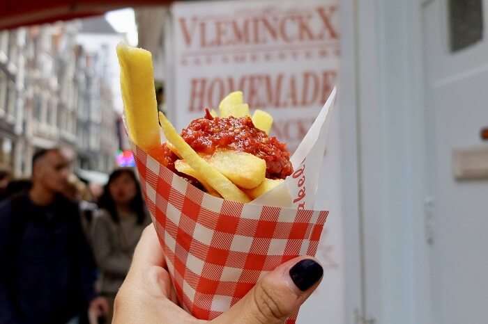 Get in line for Vleminckx’s famous fries
