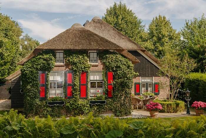 A majestic view of Giethoorn one of the best places to visit in Netherlands