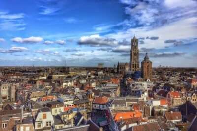 A glorious view of Utrecht, one of the best places to visit in Netherlands
