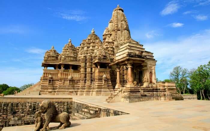 Khajuraho temple - the World Heritage listed temples
