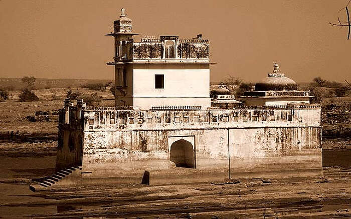 A view of Padmavati Palace in Chittorgarh Fort 