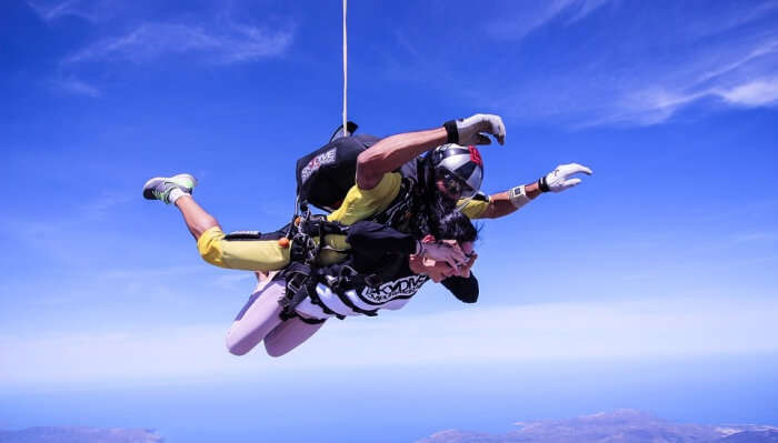 skydiving in Empuriabrava one of the fun and thrilling things to do in Spain