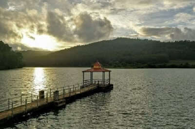 Hirekolale Lake Panoramic View which is one of the top places to visit in Chikamagalur