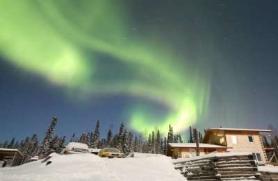 Polar Night in Alaska, USA