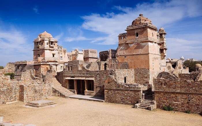 Rana Kumbha Palace located near Chittorgarh Fort 