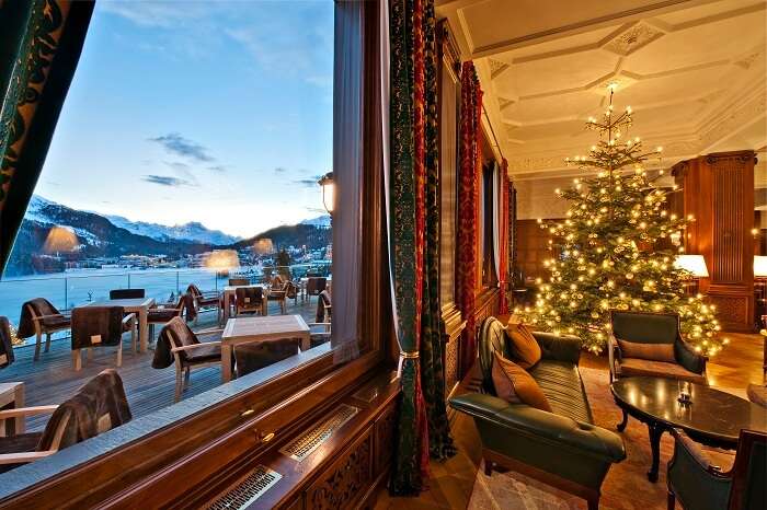 Carlton Hotel St. Moritz interior