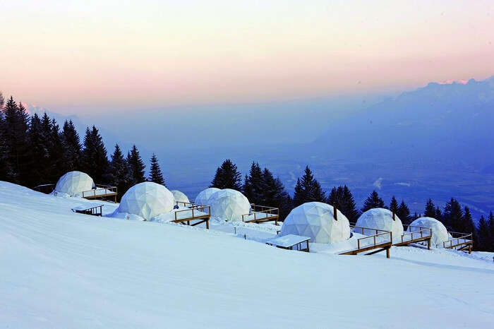 Hotel Whitepod in Switzerland