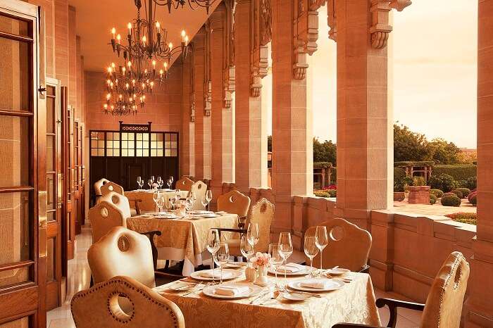Dining at Umaid Bhawan Palace