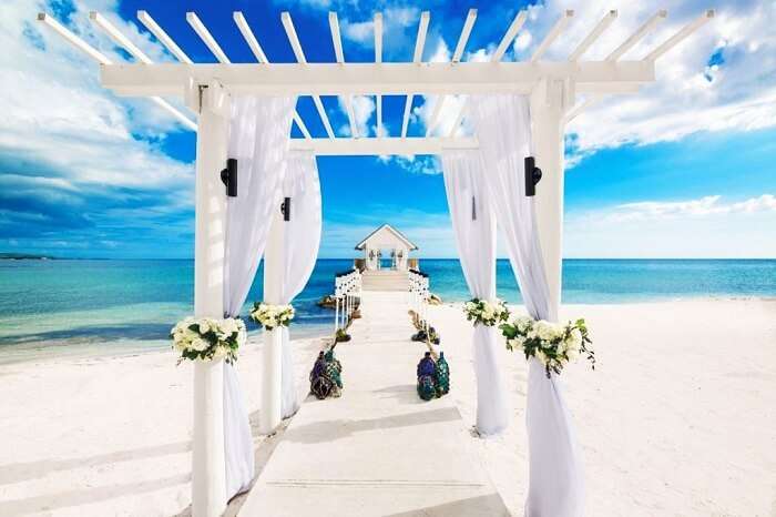 Over-the-Water Chapel at Sandals Resorts
