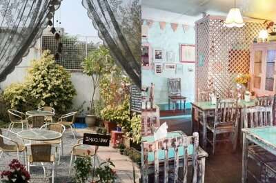 rose cafe is one of the stunning and best cafes in Delhi
