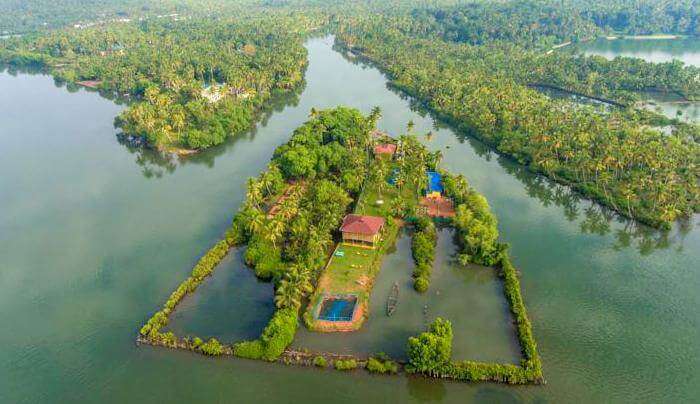 private island in Kerala