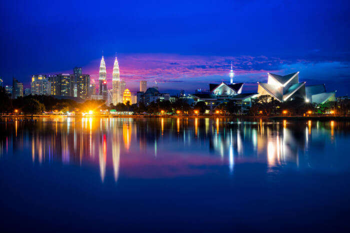 Kuala Lumpur at night