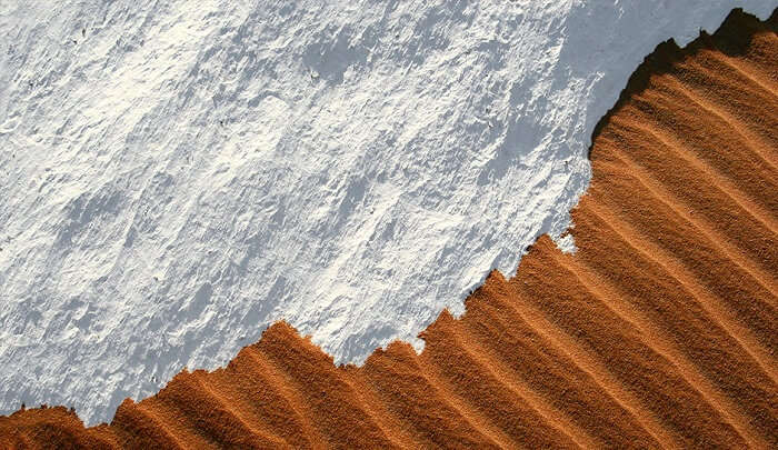 snow in algeria