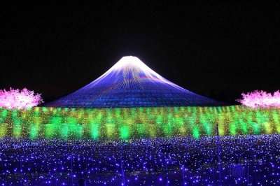 Blue Mountain Japan winter lights festival