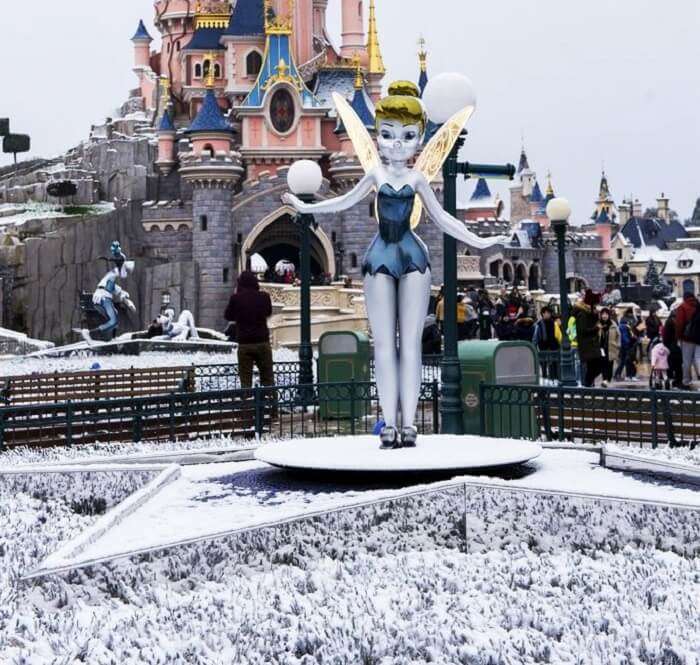 Tinkerbell in Disneyland Paris