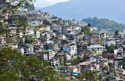 Gangtok has rich culture and scenery, one of the most beautiful honeymoon places in India in July.
