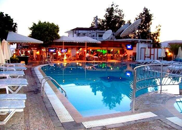 Oasis Pool Bar in Rhodes Greece