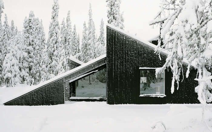 A view of Vindheim Cabin in Norway