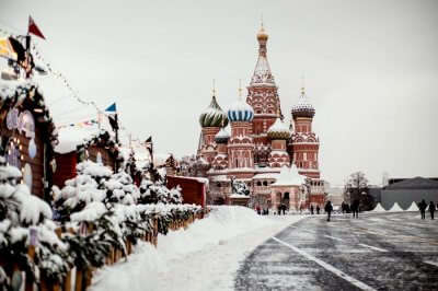 Red Square in Moscow Russia