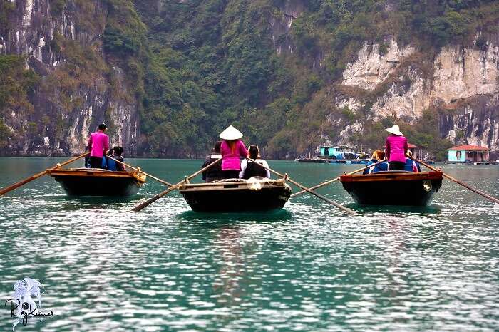 floating villages hanoi