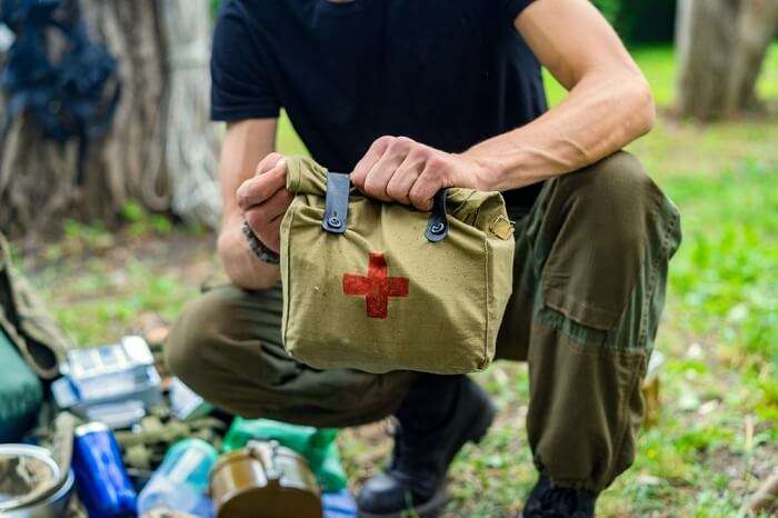 first aid kit for family holiday