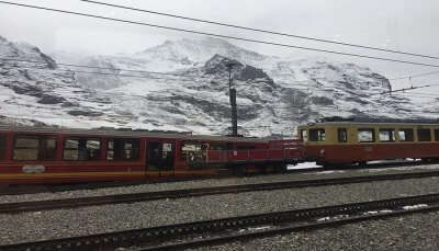 Train Ride To Jungfraujoch