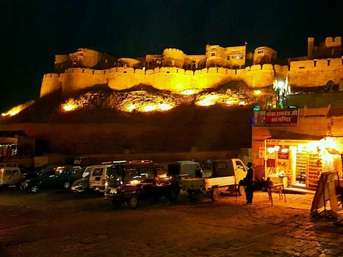 jaisalmer night
