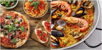 food of italy and spain