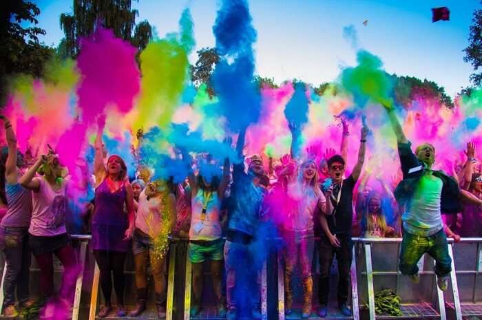 Holi festival in Mumbai