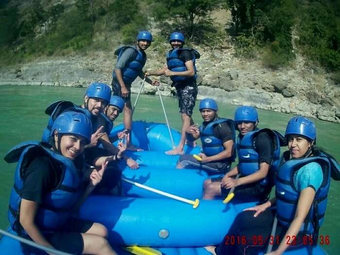 river rafting fun rishikesh