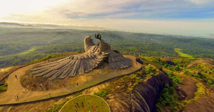 a giant structure of Jatayu