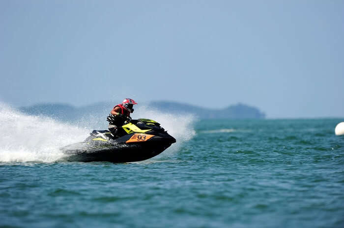 Jet skiing at Langkawi