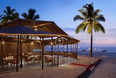 Enjoy sunset at Ramada Caravela Beach Resort