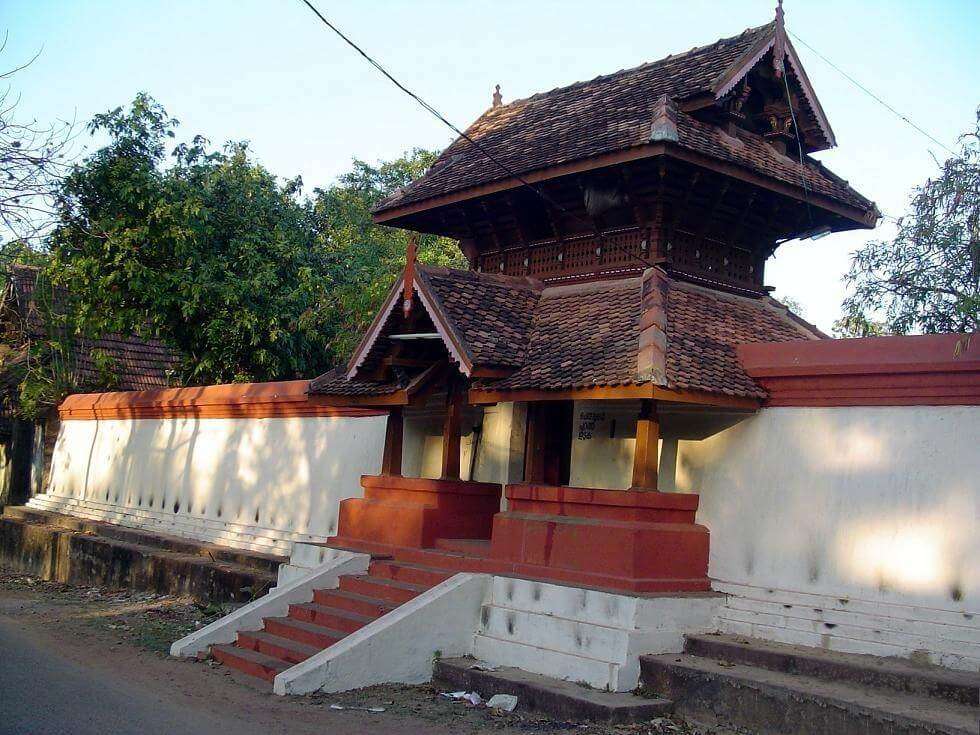 an old temple in Kollam