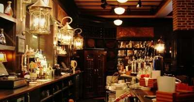 An interior view of pub in Jaipur