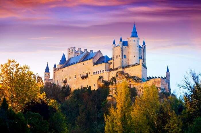 alcazar castle in spain