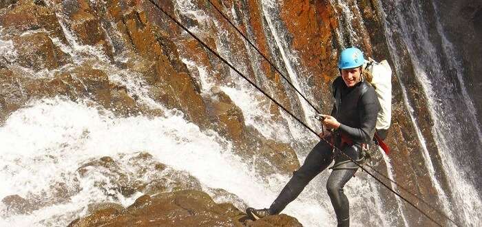 canyoning adventure in new zealand