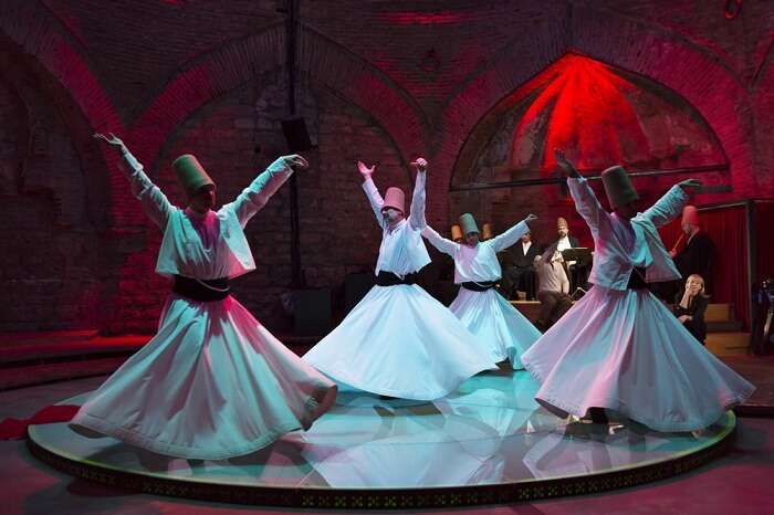 the whirling dervish show