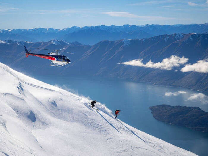 new zealand heli skiing