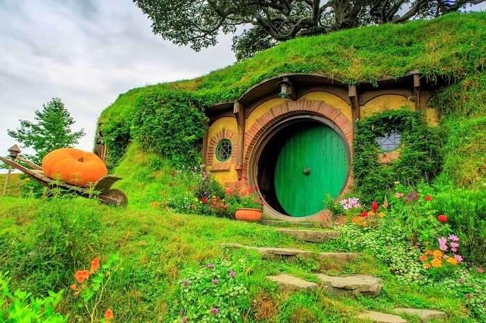 the beautiful house of Hobbiton