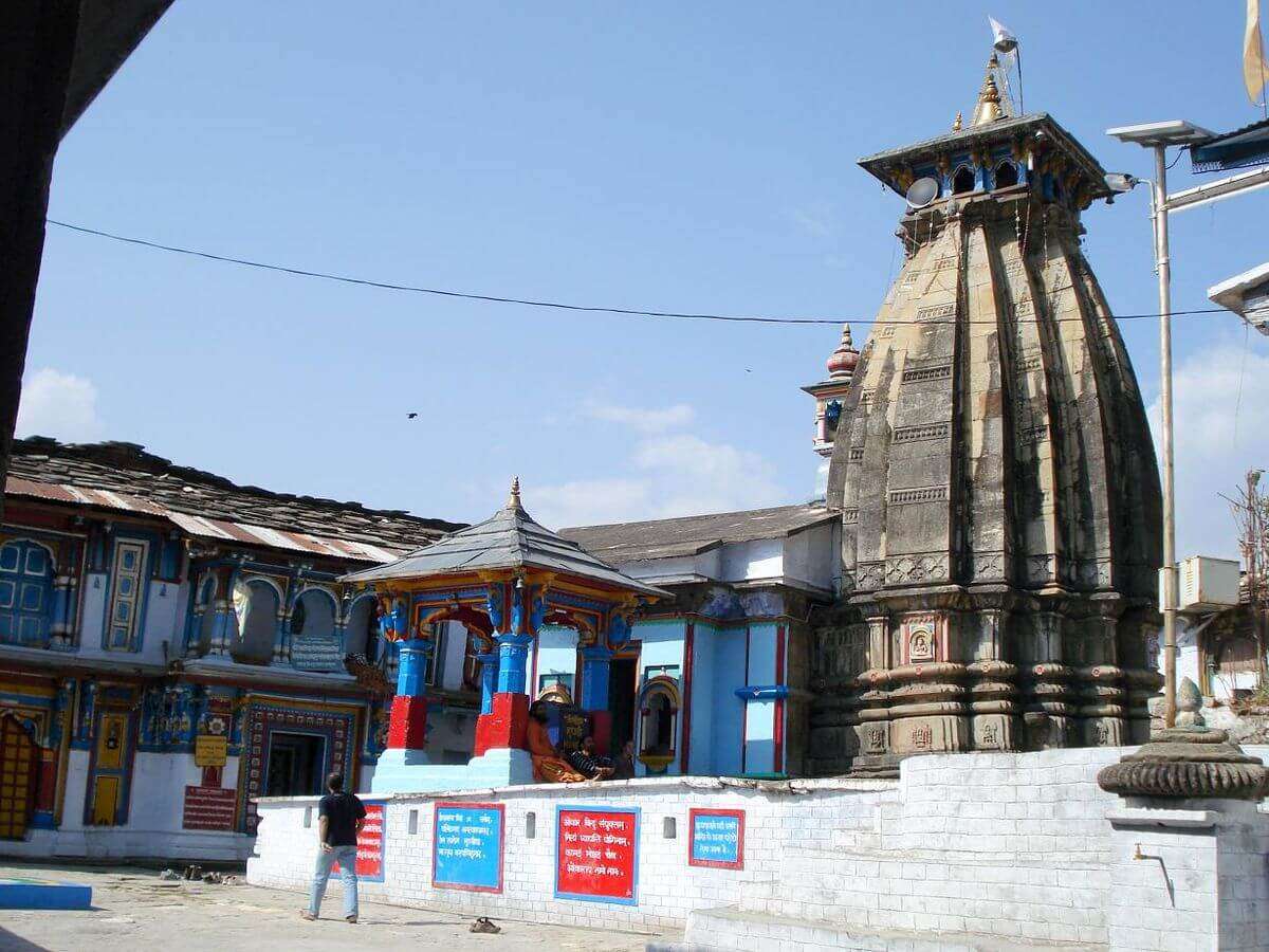 an ancient temple in Chopta