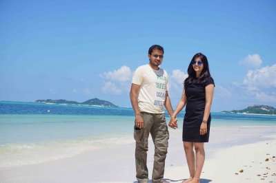 tushar seychelles honeymoon trip: cover image