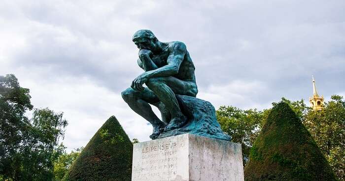 The Thinker Statue in Paris