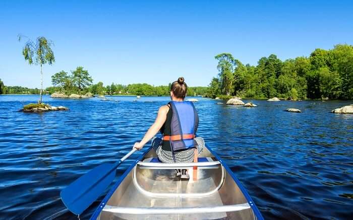 kayaking in sweden