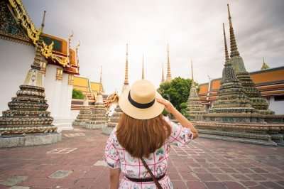 Traveler in Thailand